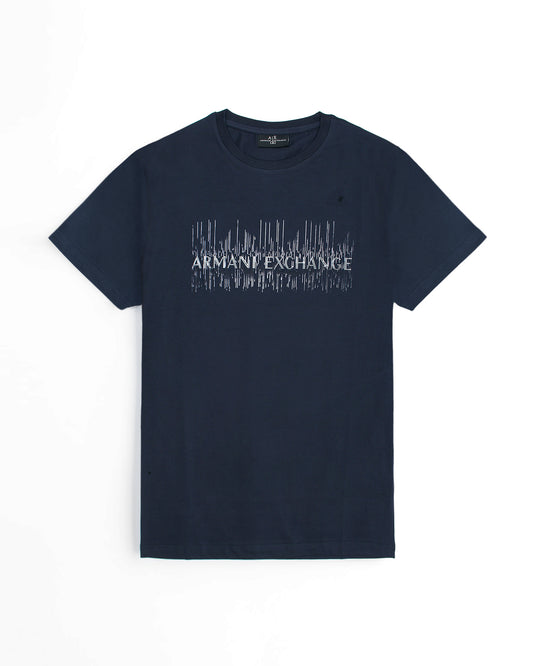 Exclusive A-X Write Tee - Navy