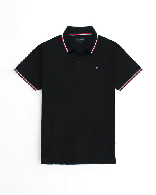 Exclusive Tommy Basic Polo - Black