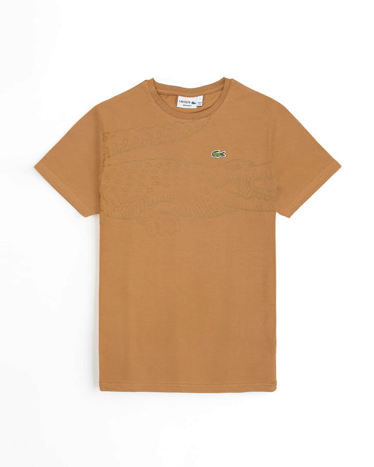 Exclusive LCST Croc Tee - Brown