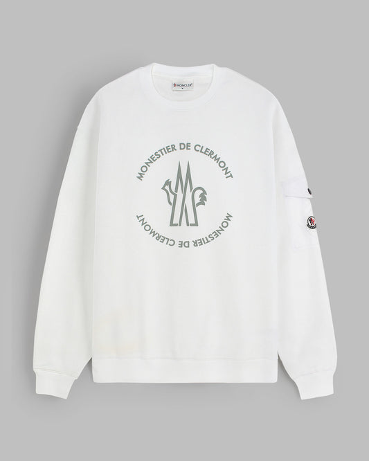 Exclusive Mon. Pocket Mens Sweat - White