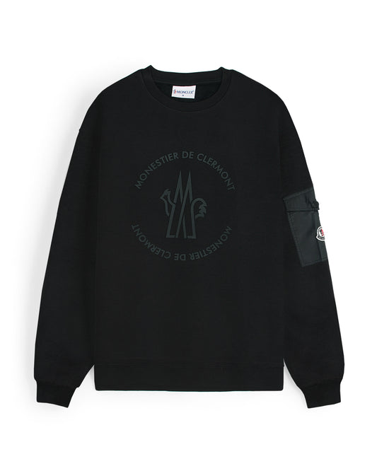 Exclusive Mon. Pocket Mens Sweat - Black