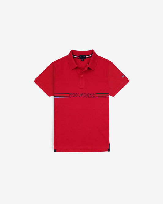 Exclusive Hilfiger Kids Polo - Red