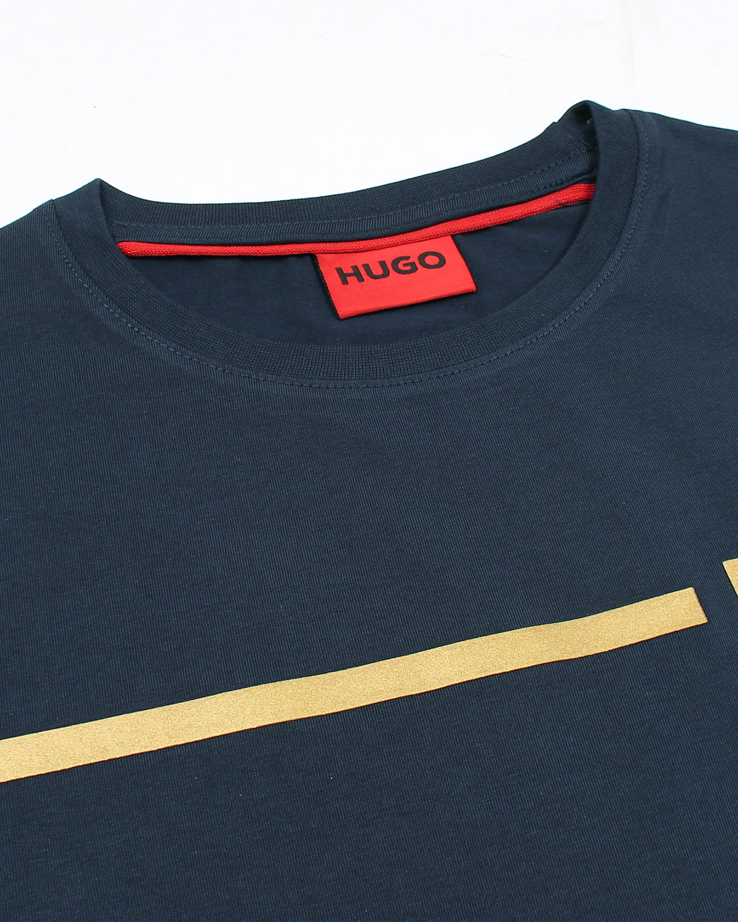 Exclusive Hu/go Crew Neck Shirt - Navy Blue