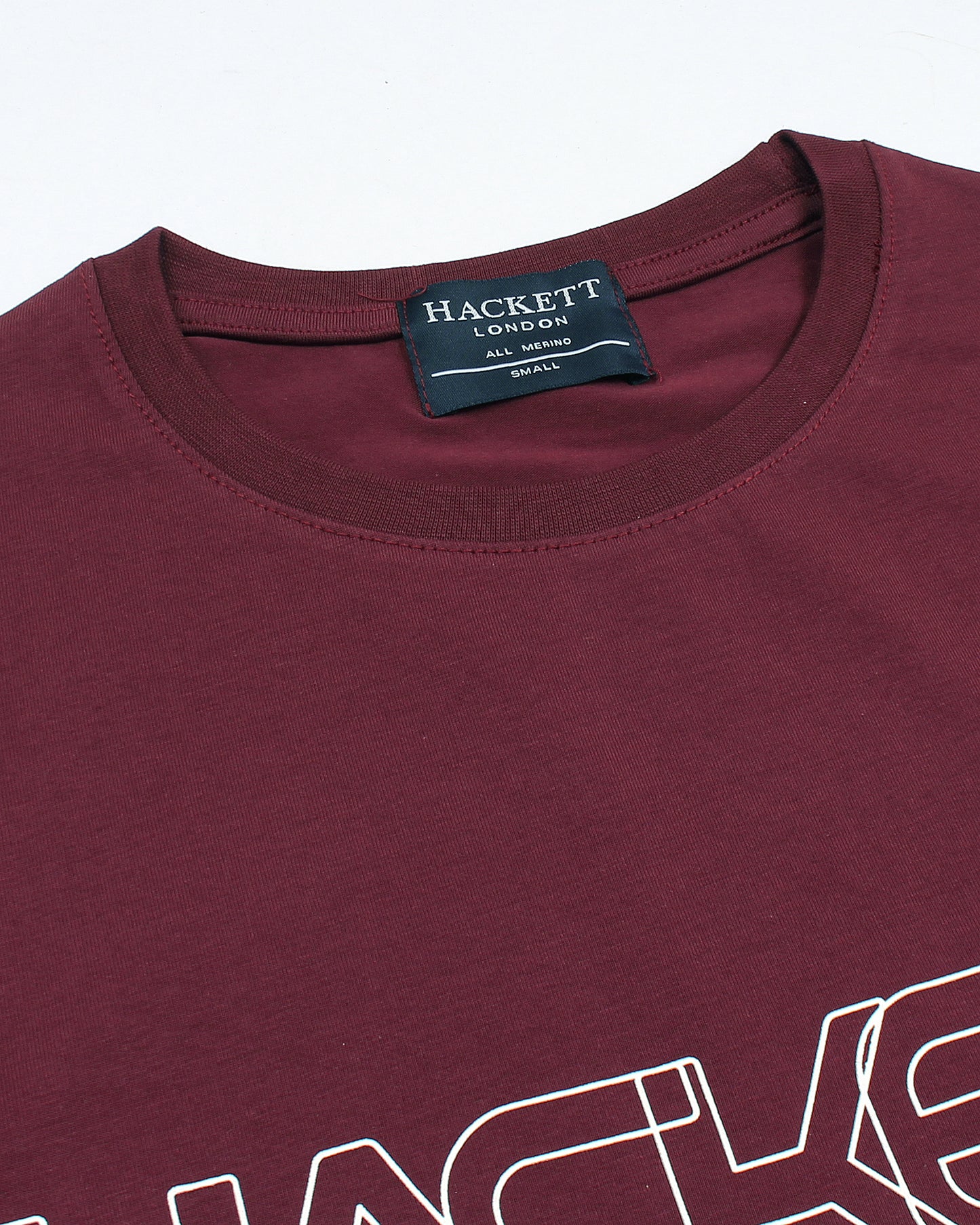 HKT Motive Crew Neck Shirt - Maroon