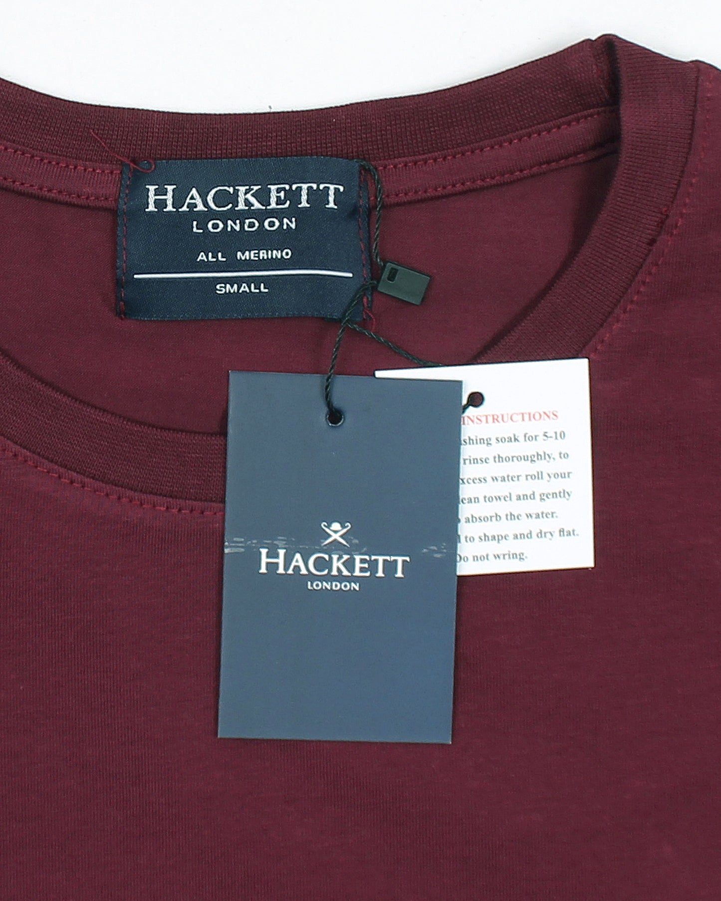 HKT Motive Crew Neck Shirt - Maroon