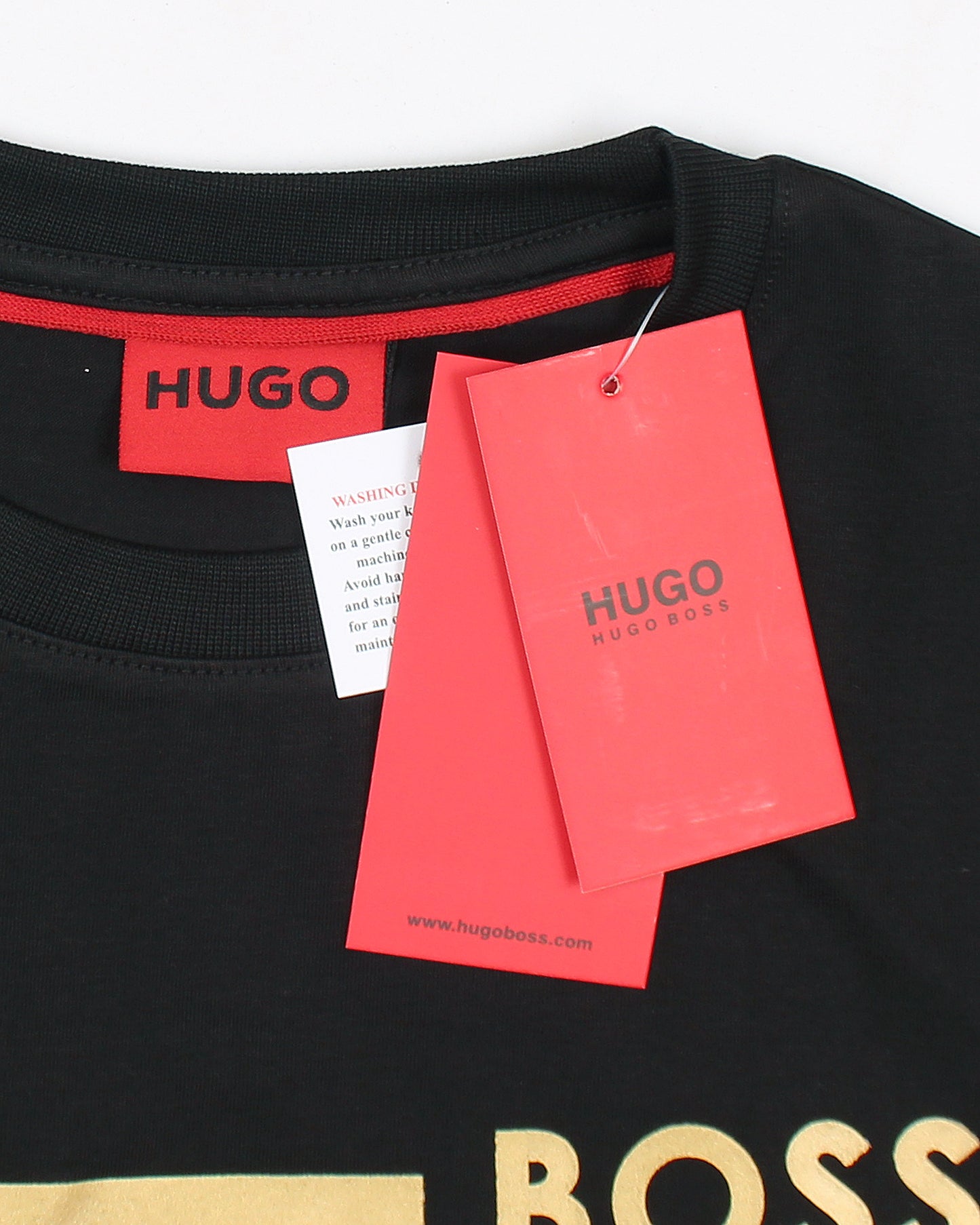 Exclusive Hu/go Crew Neck Shirt - Black