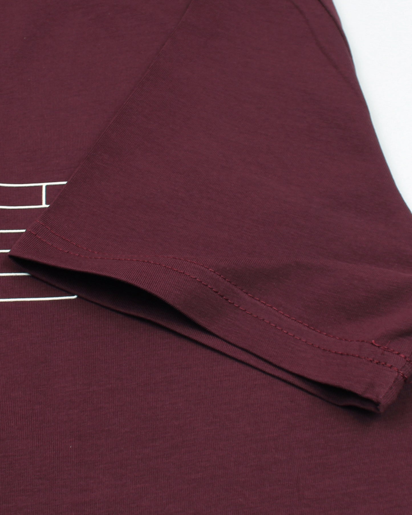 HKT Motive Crew Neck Shirt - Maroon