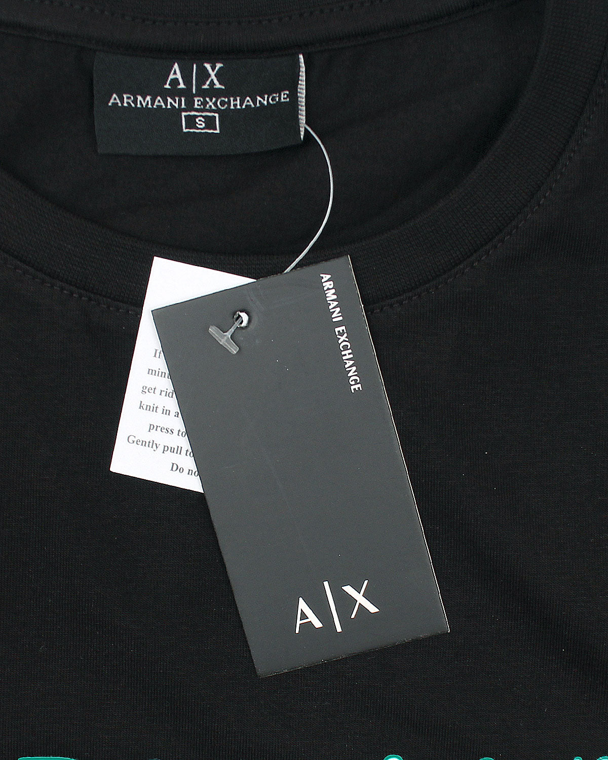 Exclusive A-X Signature Tee - Black