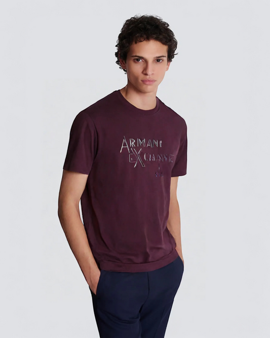 Exclusive A-X Tee - Maroon