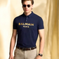 Premium Edition B-L-M-N Polo - Navy Blue